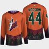 men coyotes zack kassian 2022 authentic primegreen reverse retro 2.0 orange jersey