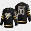 men custom penguins black 2022 stanley cup playoffs diamond edition authentic jersey