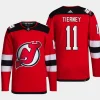 men devils chris tierney primegreen home authentic pro red jersey