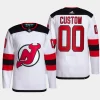 men devils custom primegreen away authentic pro white jersey