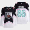 men devils jack hughes eastern conference 2023 nhl all star authentic black jersey