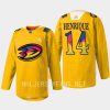 men ducks adam henrique warmup women in sports night 2023 yellow jersey