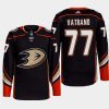 men ducks frank vatrano 2022 home primegreen authentic black jersey