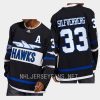 men ducks jakob silfverberg authentic hawks black jersey