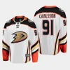 men ducks leo carlsson men 2023 nhl draft away breakaway player white jersey