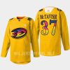 men ducks mason mctavish warmup women in sports night 2023 yellow jersey