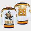 men ducks nathan beaulieu ice hockey the mighty ducks white jersey