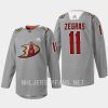 men ducks trevor zegras warmup 2023 angels night gray jersey