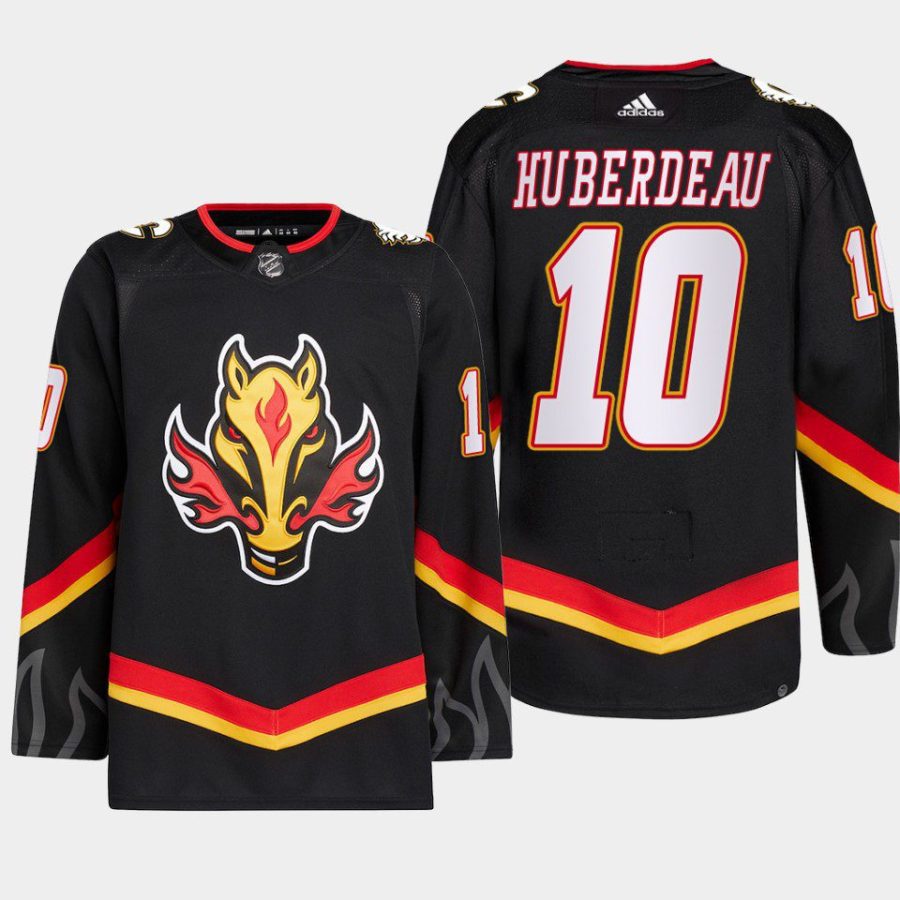 men flames jonathan huberdeau 2022 23 primegreen blasty alternate black jersey