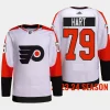 men flyers carter hart 2023 24 primegreen away authentic pro white jersey