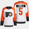 men flyers egor zamula primegreen away authentic pro white jersey