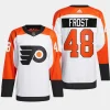 men flyers morgan frost 2023 24 away authentic primegreen white jersey