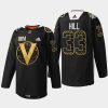 men golden knights adin hill warm up black history month black jersey