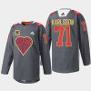 men golden knights william karlsson 2022 warm up donorawareness black jersey