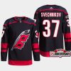 men hurricanes andrei svechnikov 2022 23 25th anniversary authentic home black jersey