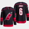 men hurricanes caleb jones primegreen alternate authentic pro black jersey