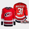 men hurricanes frederik andersen 2022 23 25th anniversary third red jersey