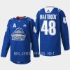 men hurricanes jordan martinook throwback north carolina night 2022 blue jersey