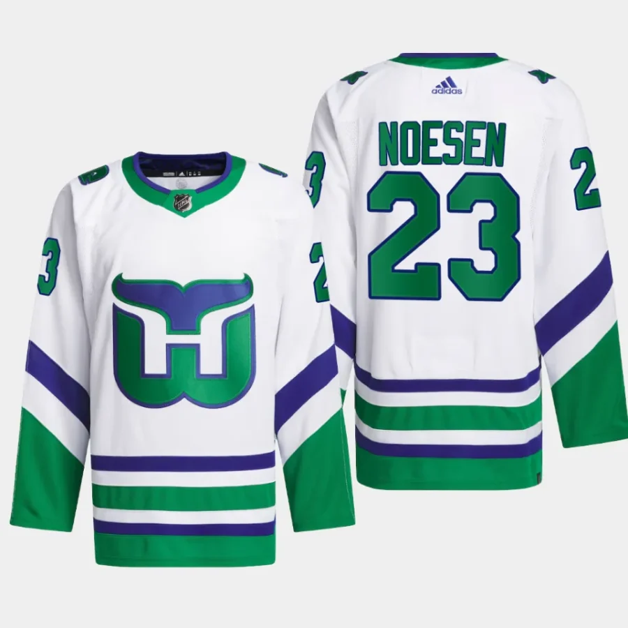 men hurricanes stefan noesen primegreen whalers white jersey