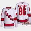 men hurricanes teuvo teravainen 2022 23 25th anniversary authentic away white jersey