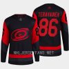 men hurricanes teuvo teravainen primegreen authentic 2023 nhl stadium series black jersey