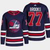 men jets adam brooks 2022 primegreen authentic pro alternate navy jersey