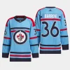 men jets morgan barron 2023 24 primegreen rcaf centennial authentic light blue jersey