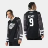 men kings adrian kempe nhl bandana paisley black jersey