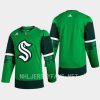 men kraken 2023 st. patricks day primegreen authentic jersey green