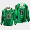 men kraken adam larsson eco conscious green night 2022 green jersey