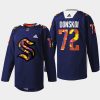 men kraken joonas donskoi 2022 stevie artwork warmup women of hockey navy jersey