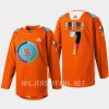 men kraken jordan eberle 2022 warmup indigenous people night orange jersey