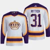 men la kings david rittich primegreen reverse retro authentic pro white jersey