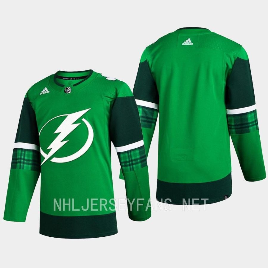 men lightning 2023 st. patricks day primegreen authentic jersey green