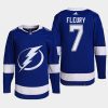 men lightning haydn fleury home primegreen authentic blue jersey