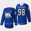 men lightning mikhail sergachev practice primary logo blue jersey