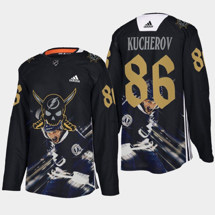 men lightning nikita kucherov special stars of game black jersey