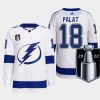 men lightning ondrej palat authentic 2022 eastern conference champs white jersey