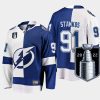 men lightning steven stamkos split 2022 eastern conference champs blue white jersey