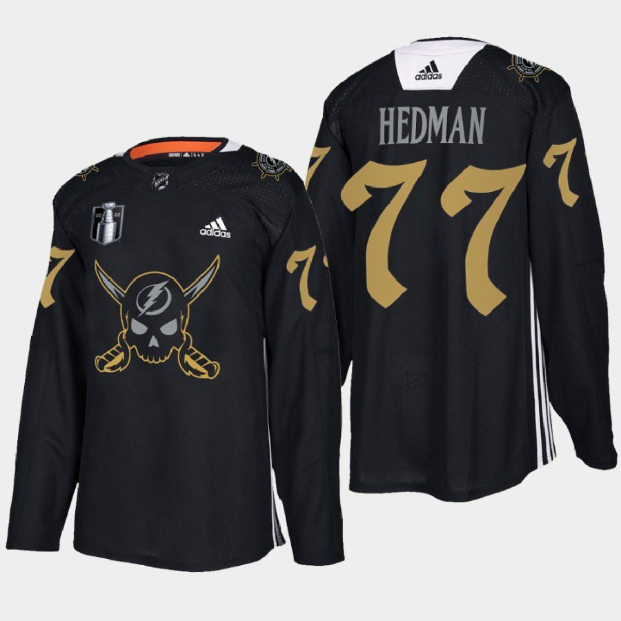 men lightning victor hedman gasparilla inspired 2022 conference finals black jersey