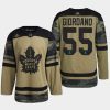 men maple leafs mark giordano warm up military appreciation 2022 camo jersey