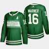 men maple leafs mitch marner special edition st. patricks day 2022 green jersey