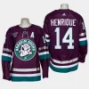 men mighty ducks adam henrique 2023 24 third authentic 30th anniversary purple jersey