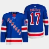 men ny rangers blake wheeler authentic pro home primegreen blue jersey