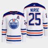 men oilers darnell nurse 2022 23 away primegreen authentic white jersey