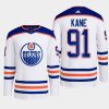 men oilers evander kane 2022 23 away primegreen authentic white jersey