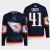 men oilers mike smith 2022 authentic primegreen reverse retro 2.0 navy jersey