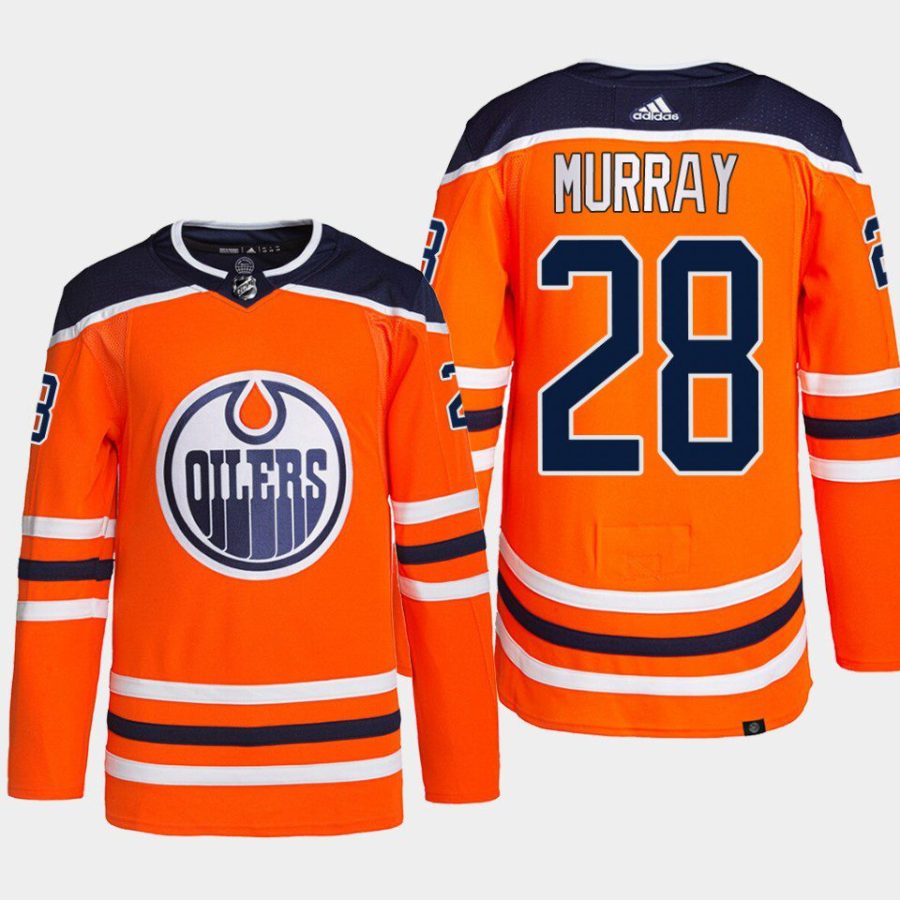 men oilers ryan murray home authentic primegreen orange jersey