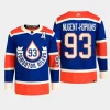 men oilers ryan nugent hopkins primegreen 2023 nhl heritage classic authentic player royal jersey