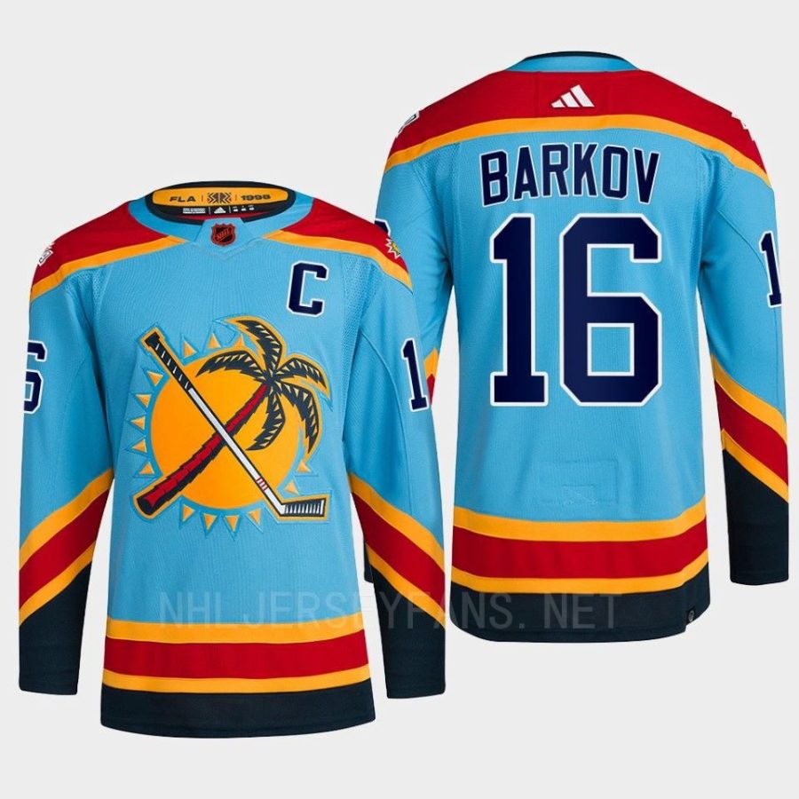 men panthers aleksander barkov 2022 authentic primegreen reverse retro 2.0 blue jersey